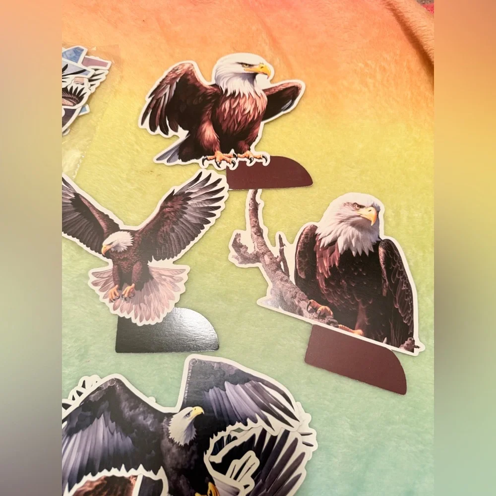New Eagle Themed Happy Birthday Party Decorations  52 pieces